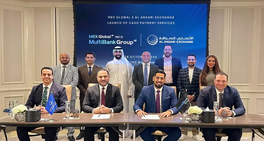 MultiBank Group and Al Ansari Exchange launch innovative cash payment services