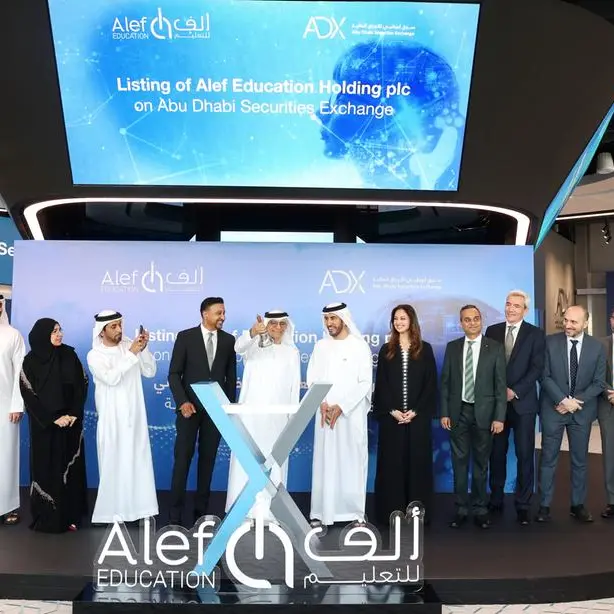 Abu Dhabi Securities Exchange welcomes the listing of Alef Education on its main market