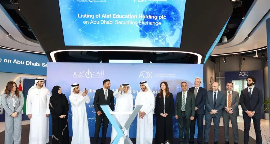 Abu Dhabi Securities Exchange welcomes the listing of Alef Education on its main market