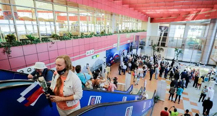 After 6-year suspension, Hurghada Airport receives 1st flight from Moscow