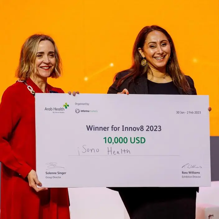 iSono Health crowned winner of Arab Health’s Innov8 competition