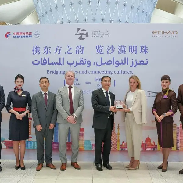Zayed International Airport welcomes China Eastern Airlines’ inaugural flight to Abu Dhabi
