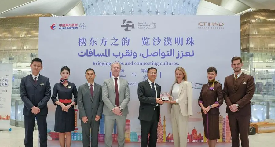 Zayed International Airport welcomes China Eastern Airlines’ inaugural flight to Abu Dhabi
