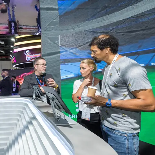 Ericsson catches visitors’ attention at GITEX Global 2023 with its immersive sports demo