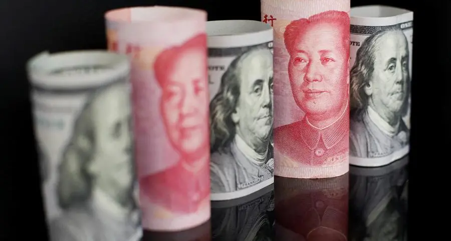 China's yuan extends slide, stocks rebound after fire sale