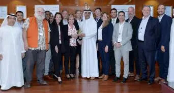 وفد من الشركات الفرنسية البحرية يطلع على إنجازات وفرص القطاع البحري في دبي