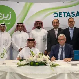 Strategic Agreement Signing Ceremony between Zain KSA and DETASAD