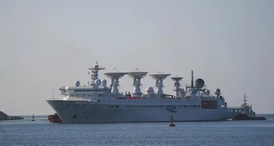 Chinese military ship leaves Sri Lanka after controversial visit