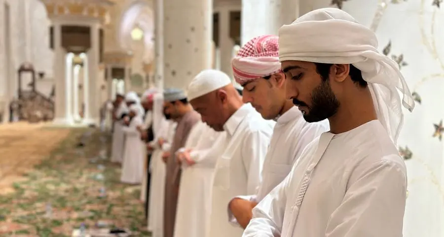 Hundreds of faithful offer Taraweeh prayers after UAE declares first day of Ramadan