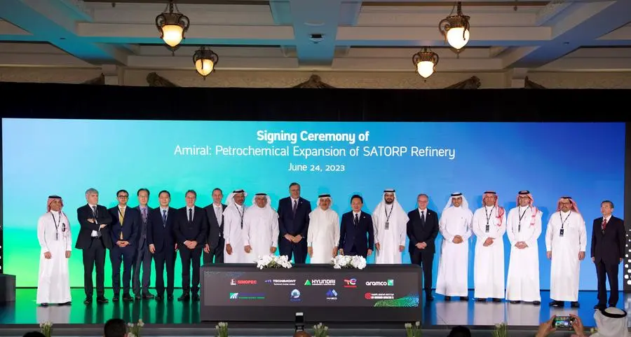 Aramco and TotalEnergies award contracts for $11bln Amiral project