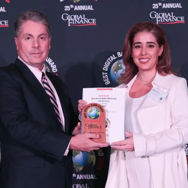 Gulf Bank awarded Best Bank in Marketing and Social Media Services by Global Finance for 2024