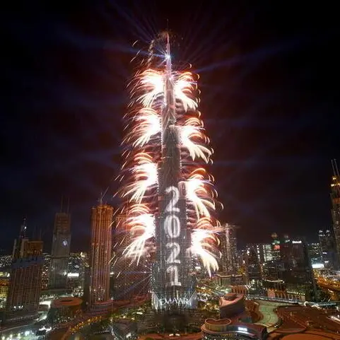 Dubai: Burj Khalifa lights up to mark the opening of DSS