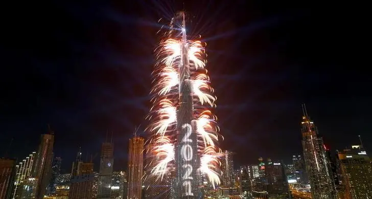 Dubai: Burj Khalifa lights up to mark the opening of DSS