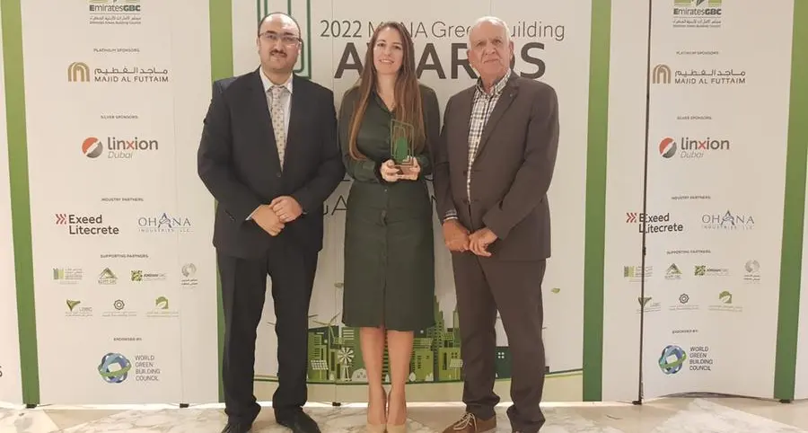 RIT Dubai wins MENA Green Building Award for research