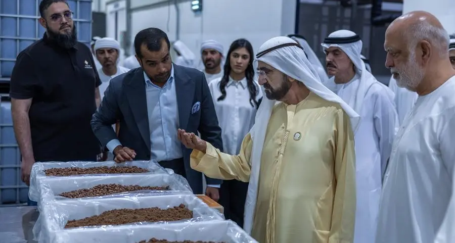 Mohammed bin Rashid visits world’s largest privately owned dates factory at Dubai Industrial City