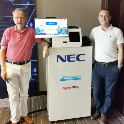 Telematics, OpenTEC and NEC sign strategic partnership to introduce smart guest check-in kiosk in the UAE