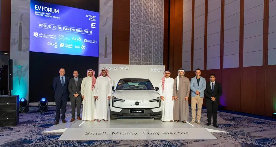 Volvo Bahrain launches its first small premium all-electric SUV EX30 at EV Forum