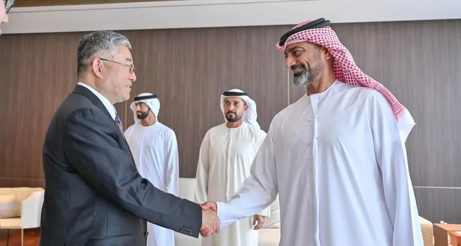 Ammar bin Humaid receives member of the National Political Committee of China’s ruling party