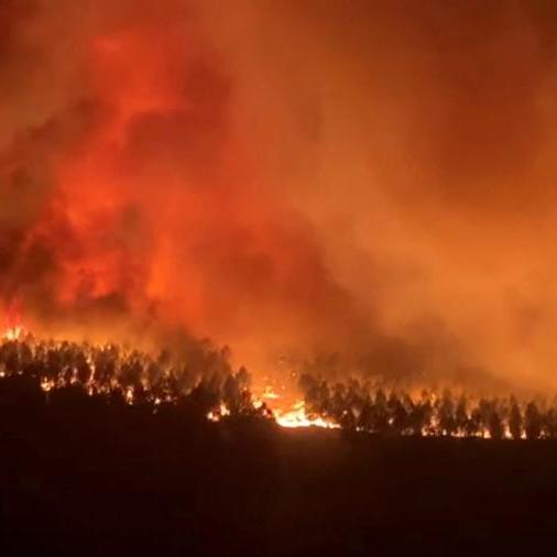 Wildfires rage in France, thousands evacuated from homes
