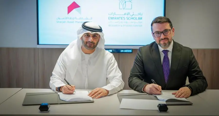 Sharjah Asset Management and Emirates Researchers Centre sign MoU to enhance institutional performance