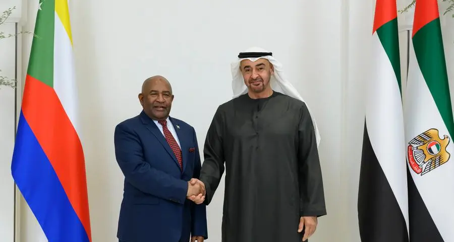 UAE President receives President of Comoros