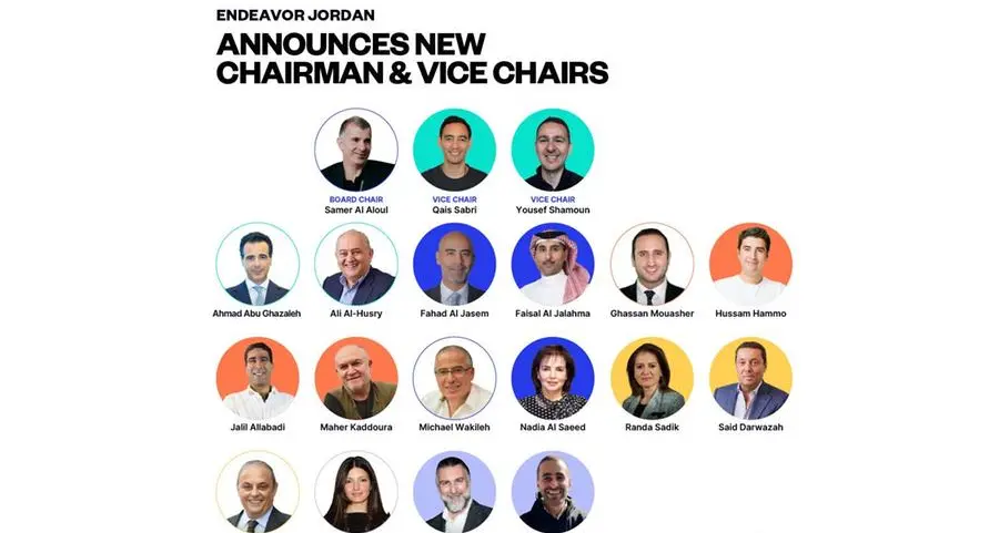 Endeavor Jordan announces new Chairman and Vice Chairs