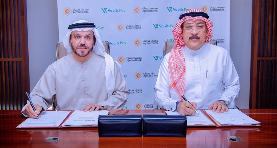 Ajman Bank signs agreement with VaultsPay