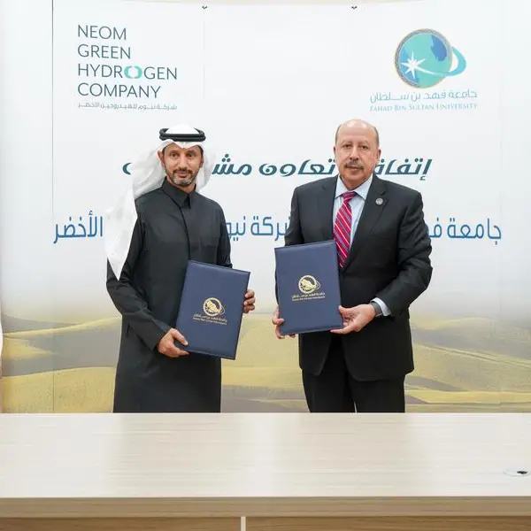 NEOM Green Hydrogen Company signs strategic Memorandum of Understanding with Fahd bin Sultan University