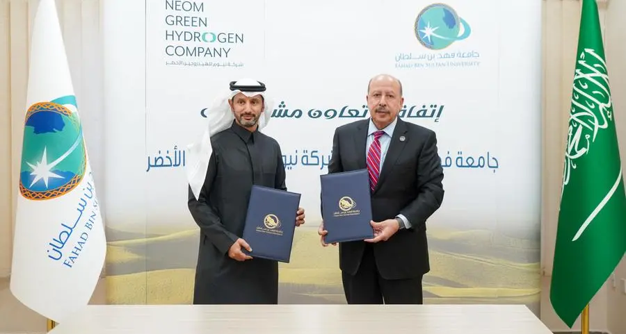 NEOM Green Hydrogen Company signs strategic Memorandum of Understanding with Fahd bin Sultan University