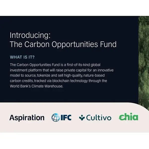 Carbon Opportunities Fund launches first-of-its-kind investment platform