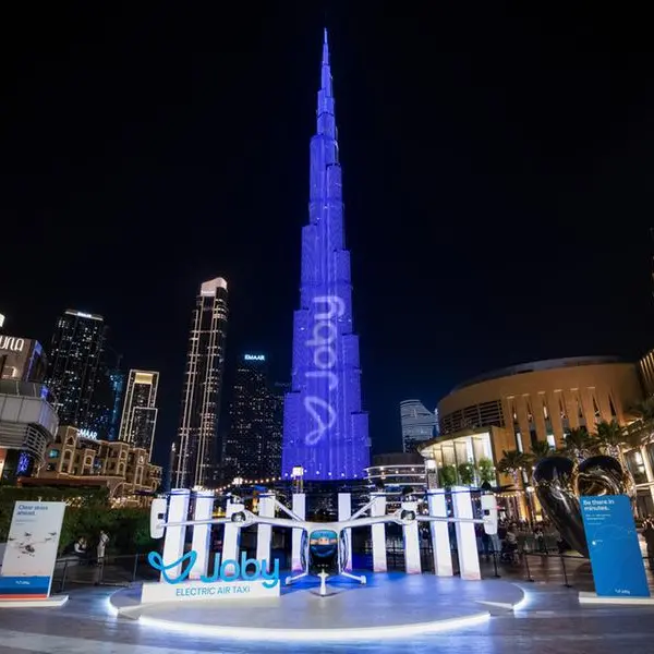 Joby brings electric air taxi display to Dubai Mall