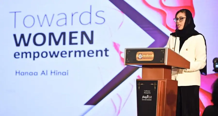 Liva Insurance CEO Hanaa Al Hinai delivers inspirational address at the District Toastmasters Annual Conference 2024