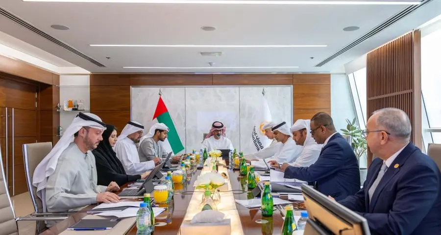 H.H. Sheikh Ammar bin Humaid Al Nuaimi chairs Ajman Bank Board meeting