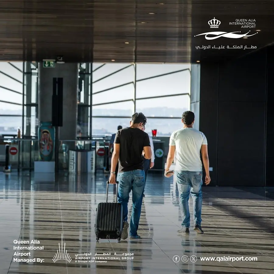 Queen Alia International Airport receives 952,177 passengers in July 2024