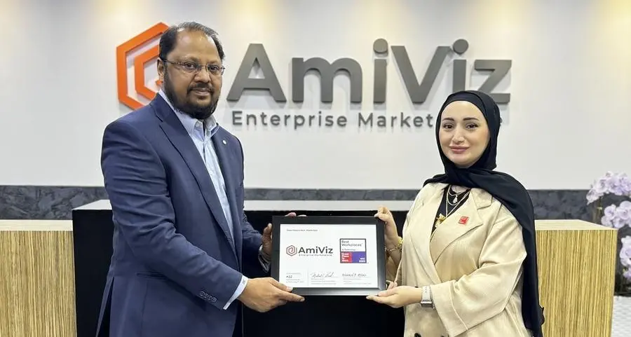AmiViz recognised among best workplaces in technology across GCC by Great Place to Work