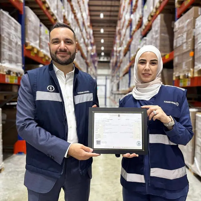 Kuehne+Nagel UAE achieves Emirates Drug Establishment Certification to store raw pharmaceutical materials