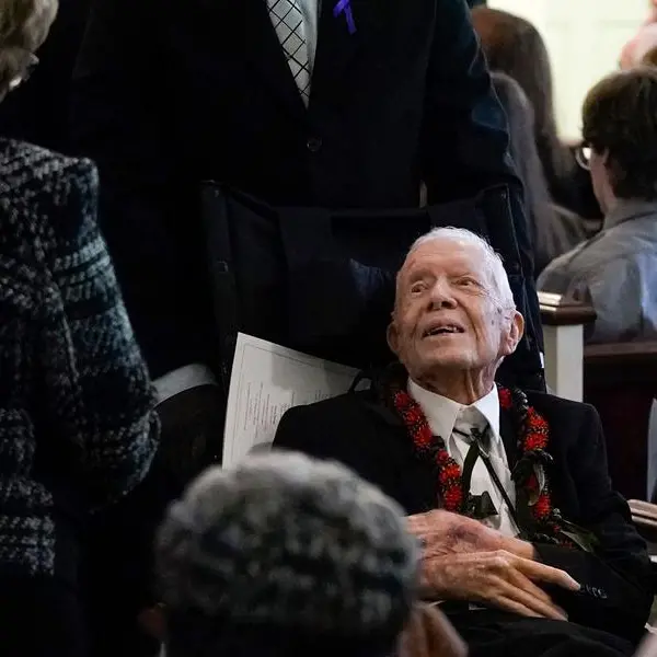 Former US president Carter, 99, marks one year in hospice