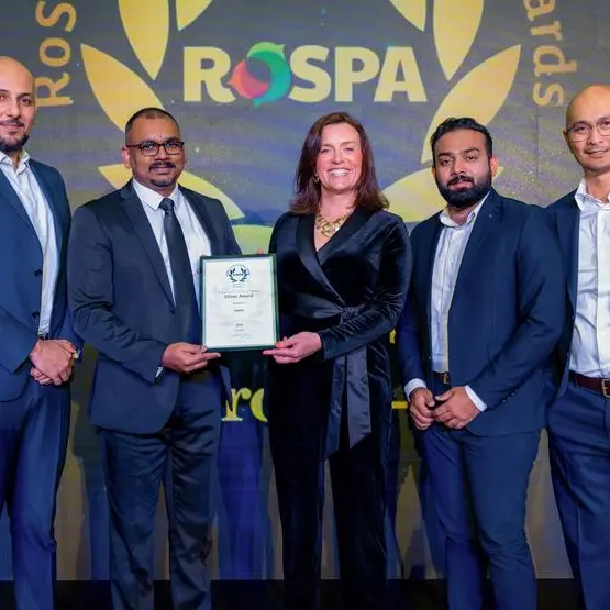 RAKEZ receives RoSPA Silver Award for health and safety excellence