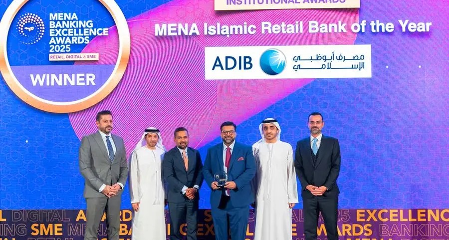 ADIB wins four awards at MEED's MENA Banking Excellence Awards 2025