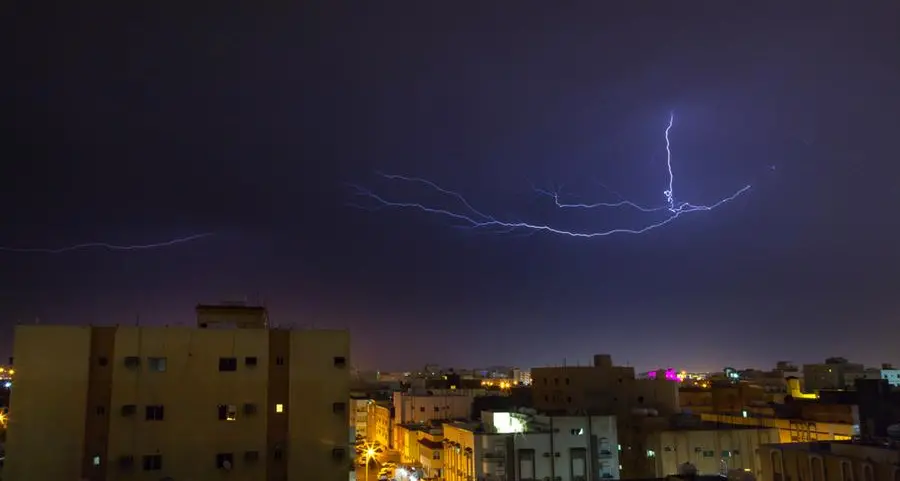 Saudi Arabia witnesses exceptional summer season featuring thunderstorms and showers of hail