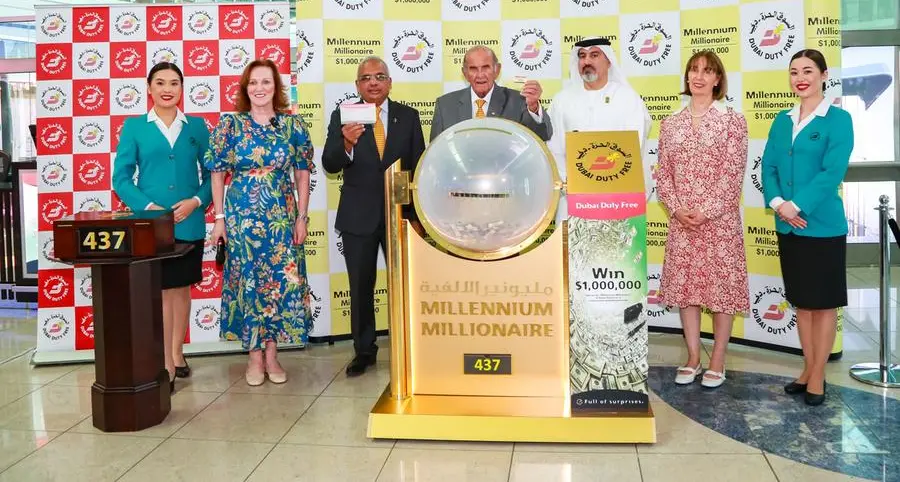 Indian software engineer wins $1mln in Dubai Duty Free Millennium Millionaire promotion