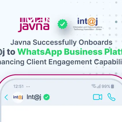 Javna successfully onboards int@j to WhatsApp business platform, enhancing client engagement capabilities