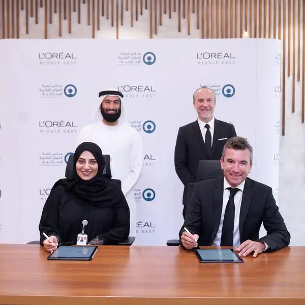 Emirati Human Resources Development Council and L'Oreal Middle East sign MoU, strengthening UAE's Emiratisation agenda