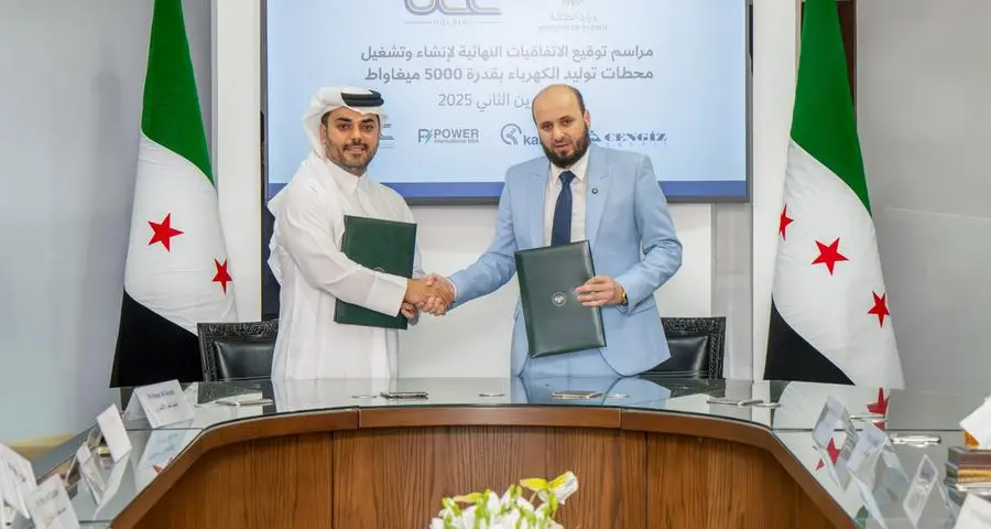 The Syrian Ministry Of Energy signs the final concession agreements to build and operate eight power plants