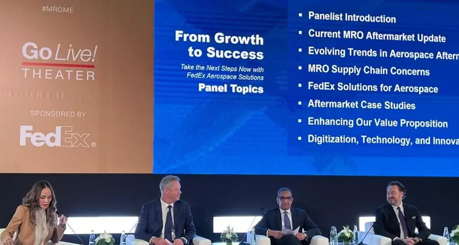 FedEx showcases its innovative aerospace solutions at MRO Middle East 2024
