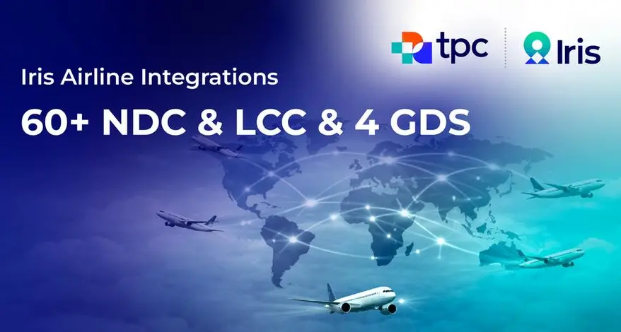 TPConnects “Iris” unifies 4 GDS and 60+ NDC & LCC airlines in one platform for travel sellers