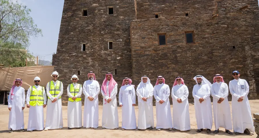 Soudah Development Completes first phase of emergency repairs at “Sheikh’s Fortress” heritage site in Rijal Almaa