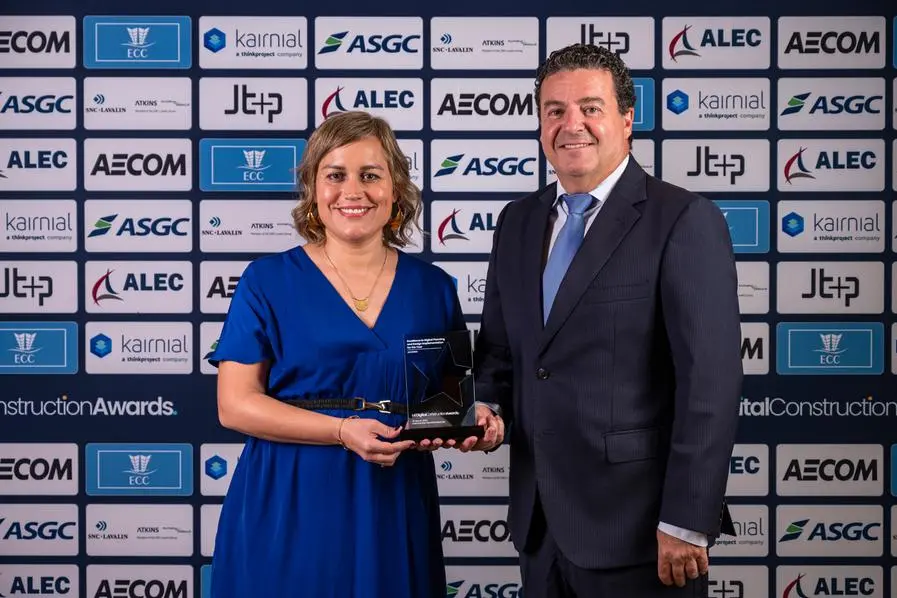 Acciona wins the 'Excellence in Digital Planning and Design Implementation for the Year' award