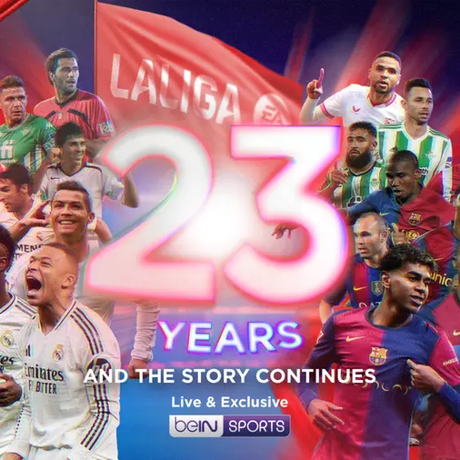 With all 380 LaLiga games live and exclusive, beIN Sports confirms itself home of Spanish football across MENA