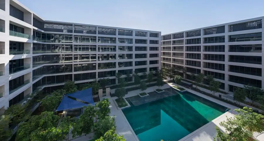 Arada completes five more apartment blocks in Naseej District, the creative hub of Sharjah’s Aljada megacommunity